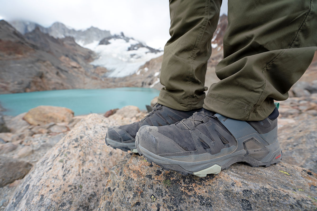 Salomon X Ultra 4 GTX hiking shoe (toe protection)